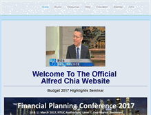 Tablet Screenshot of alfredchia.com